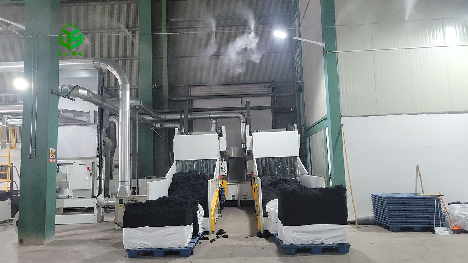 新疆解决车间生产痛点 工业车间加湿器助力降本增效